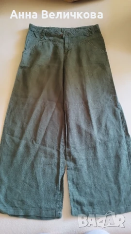 Продавам ленени панталони и рокля до 20 лв, снимка 5 - Панталони - 51407084