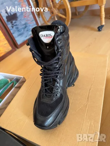 Дамски кецове на платформа, снимка 3 - Кецове - 47322451