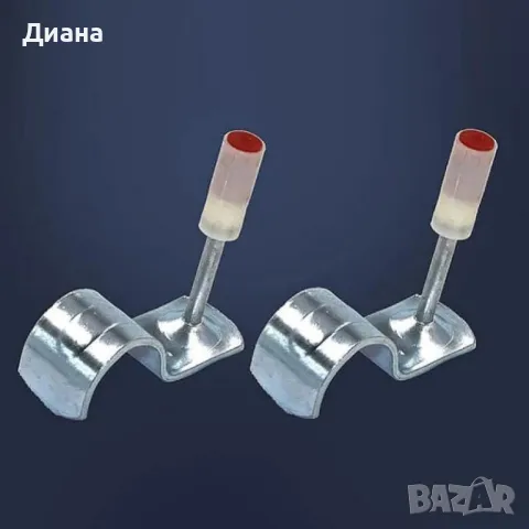 100 броя Пирони с кука IRON512 за пистолет за пирони - размери 25.4 x 15.2 x 15.2 см подходящи за бе