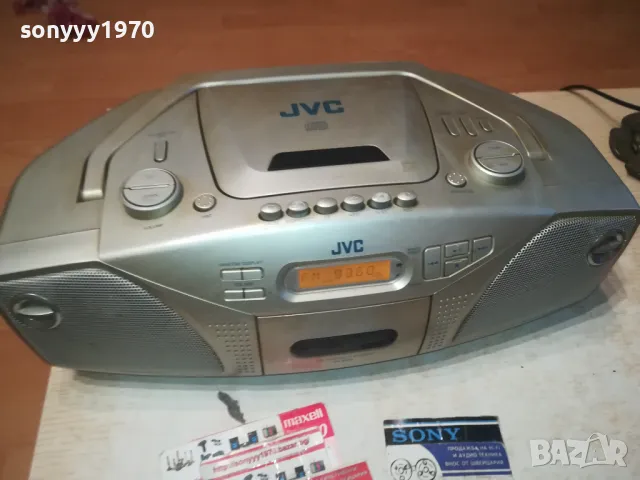 JVC RC-EZ35S ВНОС GERMANY 1901250847, снимка 5 - Радиокасетофони, транзистори - 48735817