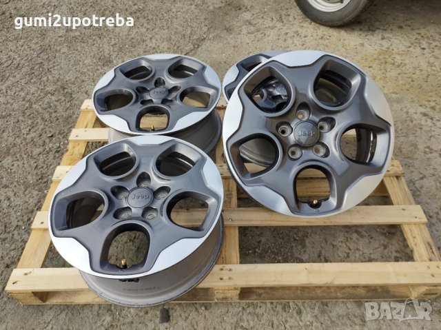 16 цола джанти 5х110 Jeep RENEGADE 6,5J et40 Оригинал, снимка 12 - Гуми и джанти - 44390925