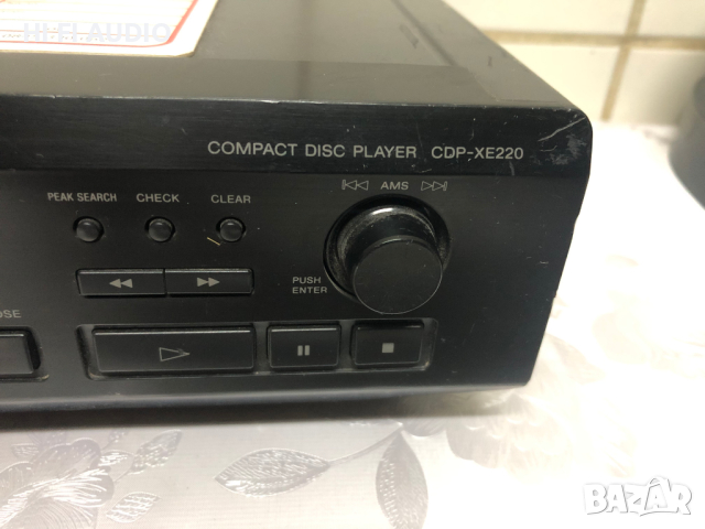 Sony CDP-XE220, снимка 10 - Ресийвъри, усилватели, смесителни пултове - 44519659
