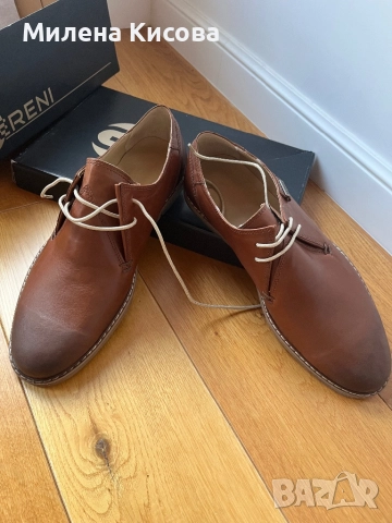 Нови кожени обувки 42