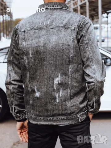 Мъжко дънково яке, 2цвята , снимка 5 - Якета - 49145904