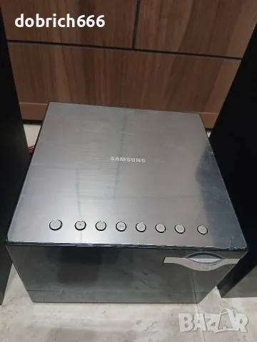Аудио DVD уредба Samsung USB CD FM Aux с тонколони , снимка 4 - Аудиосистеми - 56056479