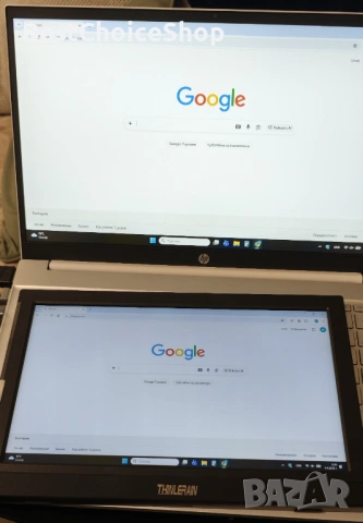 Thinlerain 11.6 инчов преносим портативен HDMI монитор 1366 x 768 LED, снимка 3 - Монитори - 54214506