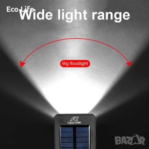 Фар за велосипед с клаксон, 2200 mAh Powerbank и соларно зареждане, снимка 7 - Велосипеди - 50779767