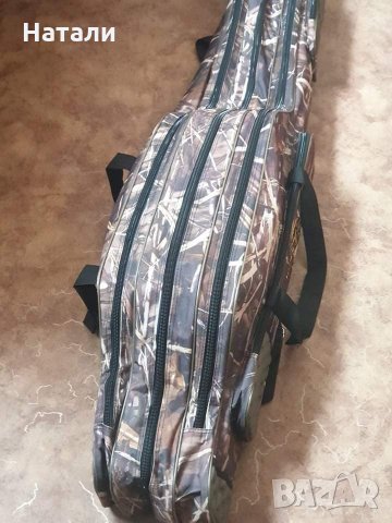 Троен Калъф за Въдици и Макари Wind Blade 135см/150см, снимка 3 - Такъми - 29395109