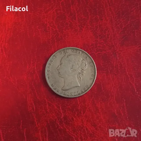 Нюфаундленд 50 цента 1900 година, снимка 2 - Нумизматика и бонистика - 50417855