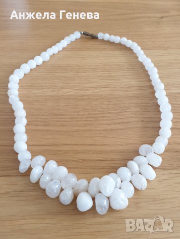 Нежно колие  от естествени камъни, снимка 4 - Колиета, медальони, синджири - 38137488