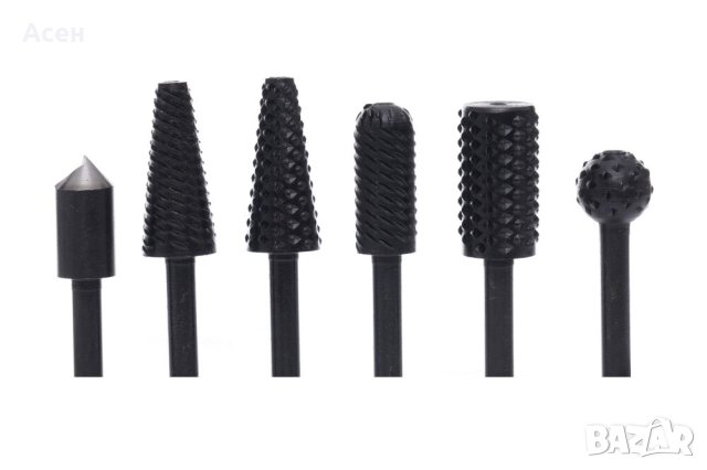 6 броя HSS фрези, за метал, дърво, снимка 2 - Други инструменти - 44493848