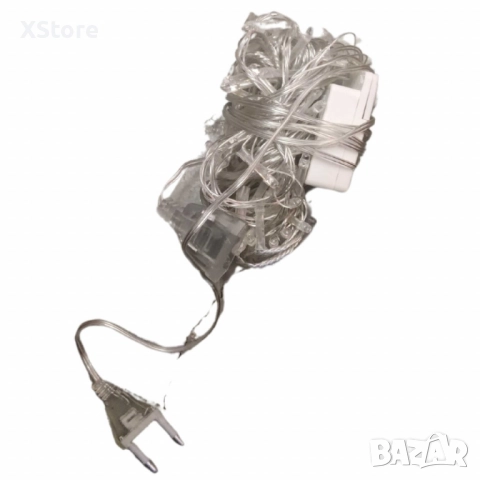 Коледни LED лампички с многоцветни, топъл и студен бял цвят, снимка 2 - Декорация за дома - 52441598