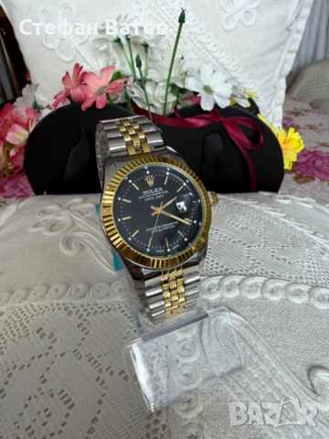 Часовници Rolex с кварцов механизъм, снимка 15 - Мъжки - 53170621