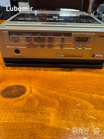 Видео слим  NATIONAL VHS -NV-100, снимка 5 - Плейъри, домашно кино, прожектори - 49233987