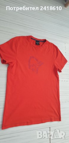 NORRONA Cotton Logo Mens Size S ОРИГИНАЛ! Мъжка Тениска!, снимка 5 - Тениски - 37214414