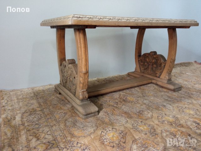 Старинна холна маса, снимка 3 - Маси - 37287994