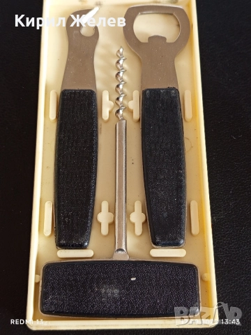 Винтидж комплект тирбушон,отварачки 1973г. СССР рядък за КОЛЕКЦИОНЕРИ 50510, снимка 2 - Други ценни предмети - 51744261