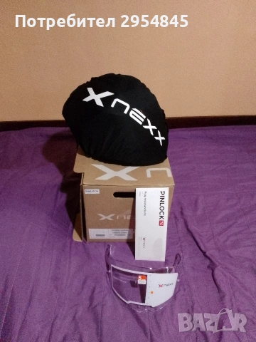 Мото каска , снимка 7 - Други спортове - 54355385