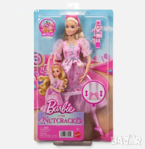 Barbie Лешникотрошачката Clara - Mattel, снимка 2 - Кукли - 56270214