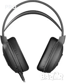 Слушалки A4Tech FH300U, микрофон, гейминг, 50mm драйвери, подсветка, черни, снимка 3 - Слушалки и портативни колонки - 49224716