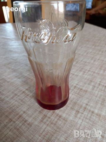 Чаша Coca-Cola с надпис на кирилица Кока кола, снимка 4 - Колекции - 37551091