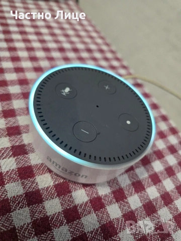 Amazon Dot Echo 2nd gen смарт говорител, снимка 5 - Друга електроника - 54317723