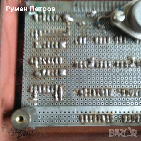 Ретро метален дисплей с платка., снимка 4 - Друга електроника - 32145431