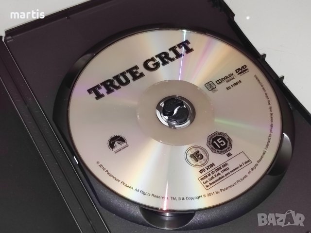 True Grit DVD, снимка 2 - DVD дискове - 42194107