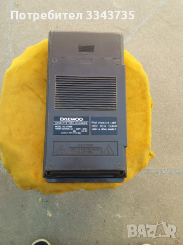 ПРОДАВАМ КАСЕТОФОН     Daewoo CT 650 диктофон , снимка 4 - Радиокасетофони, транзистори - 36565470
