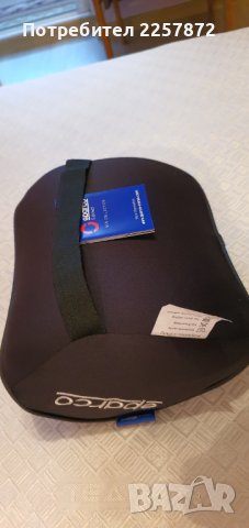 Възглавница за врат и изправена стойка при шофиране "Sparco". Размер 22/22 Цвят - спортно черно/черв, снимка 5 - Аксесоари и консумативи - 40414865