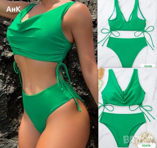 Зелен бански костюм М р-р