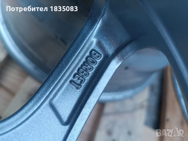 Лети джанти 16ки 5х108 Borbet, снимка 10 - Гуми и джанти - 52024618
