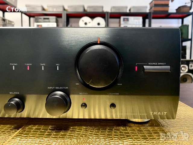 Транзисторен усилвател Kenwood, снимка 4 - Ресийвъри, усилватели, смесителни пултове - 53341300