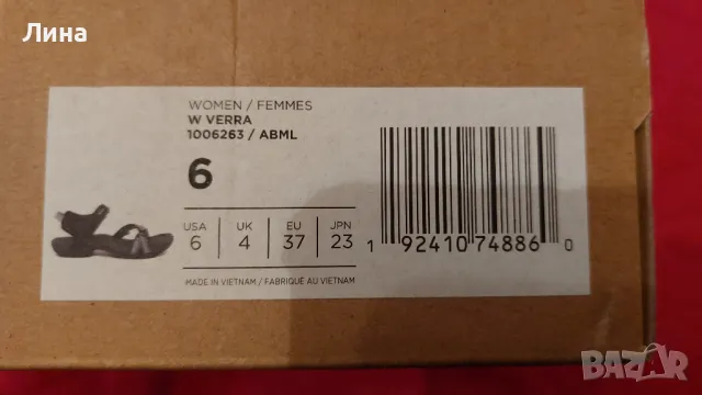 Нови дамски туристически сандали TEVA VERRA, размер 37, снимка 6 - Сандали - 50414778