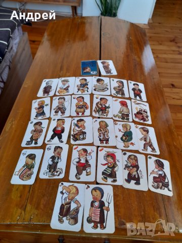 Стари карти за игра Сърдитко Петко, снимка 3 - Други ценни предмети - 38520177