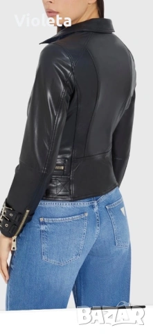Кожено яке Guess НОВО, снимка 4 - Якета - 54110498