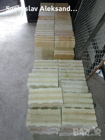 огнеопорни тухли 200 бр., снимка 2 - Строителни материали - 53062500