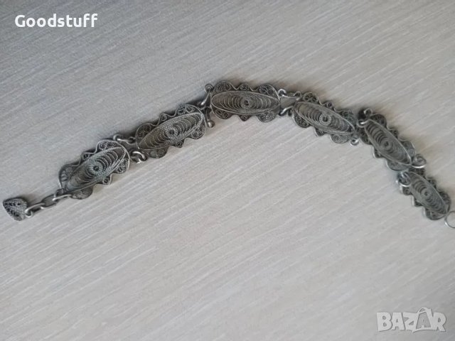 Гривна филигран, етно, сачан, стар накит 

, снимка 3 - Други ценни предмети - 48003970