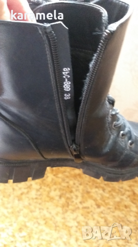 Модерни боти 37 -37,5 номер, снимка 2 - Дамски боти - 44555421