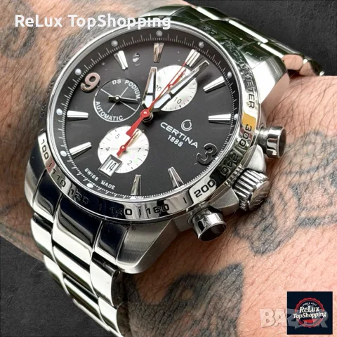 Certina DS Podium Automatic Chronograph, снимка 14 - Мъжки - 56512871