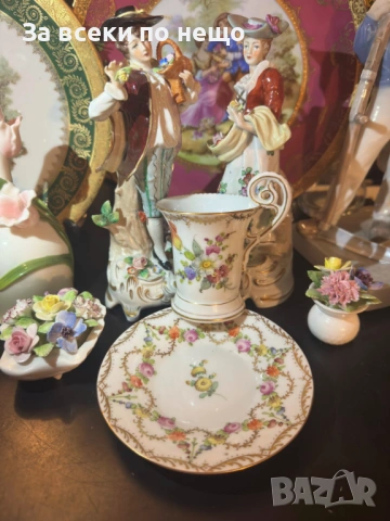 Dresden Germany  около 1900 - “Великолепният” Код P1968, снимка 9 - Декорация за дома - 53926718