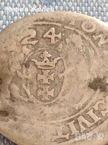 Сребърна монета Орт 1624г. Сигизмунд трети Данциг 13736, снимка 9 - Нумизматика и бонистика - 42929987