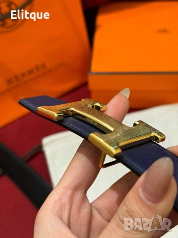 колани от естествена кожа в кутия hermes , снимка 4 - Колани - 53216900
