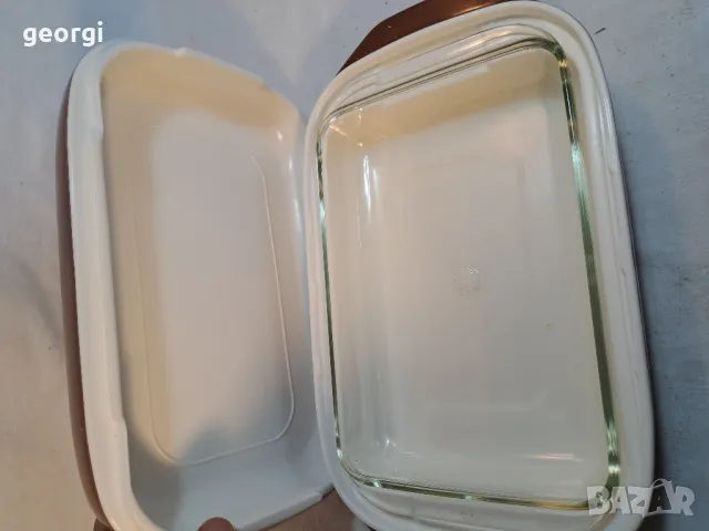 немска термо изолираща кутия за плато от йенско стъкло   20/4, снимка 3 - Аксесоари за кухня - 49149202