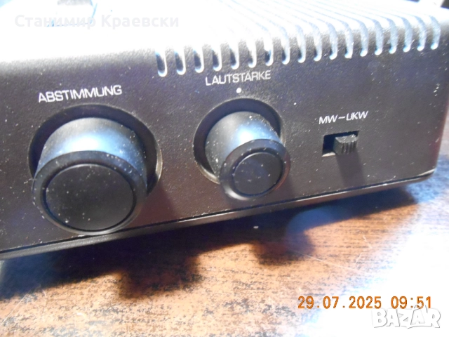 Telefunken Digitale 10 -2 Radio clock alarm - vintage 81, снимка 8 - Други - 51576673