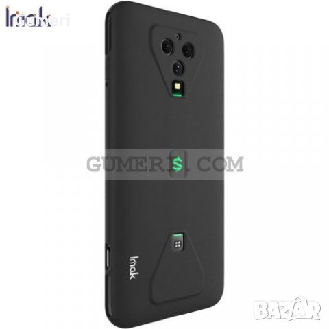 Xiaomi Black Shark 3 Pro - Силиконов Черен Гръб със Защита за Камерата , снимка 2 - Калъфи, кейсове - 34201710