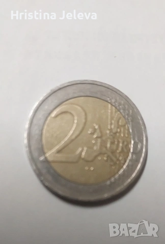 Колекционерска монета 2 евро Гърция , снимка 2 - Нумизматика и бонистика - 54061095
