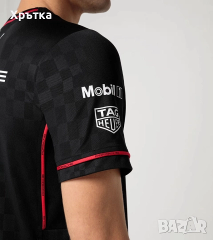 Puma x Porsche Motorsport - Оригинална мъжка тениска размер S, снимка 7 - Тениски - 52727061