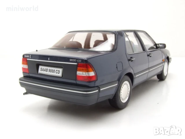 Saab 9000 CD Turbo 1990 - мащаб 1:18 на Triple9 моделът е нов в кутия, снимка 2 - Колекции - 51025620