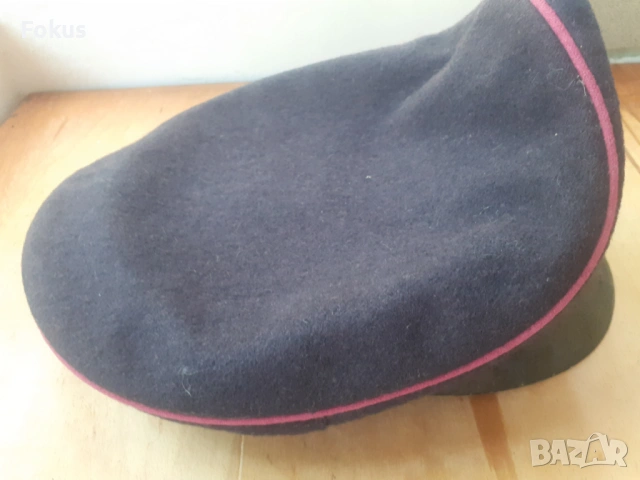 Стара шапка фуражка с кокарда - Германия, снимка 6 - Антикварни и старинни предмети - 53276933